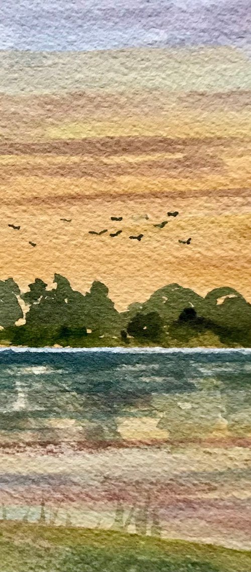 Evening Bewl Water in Kent by Brian Tucker