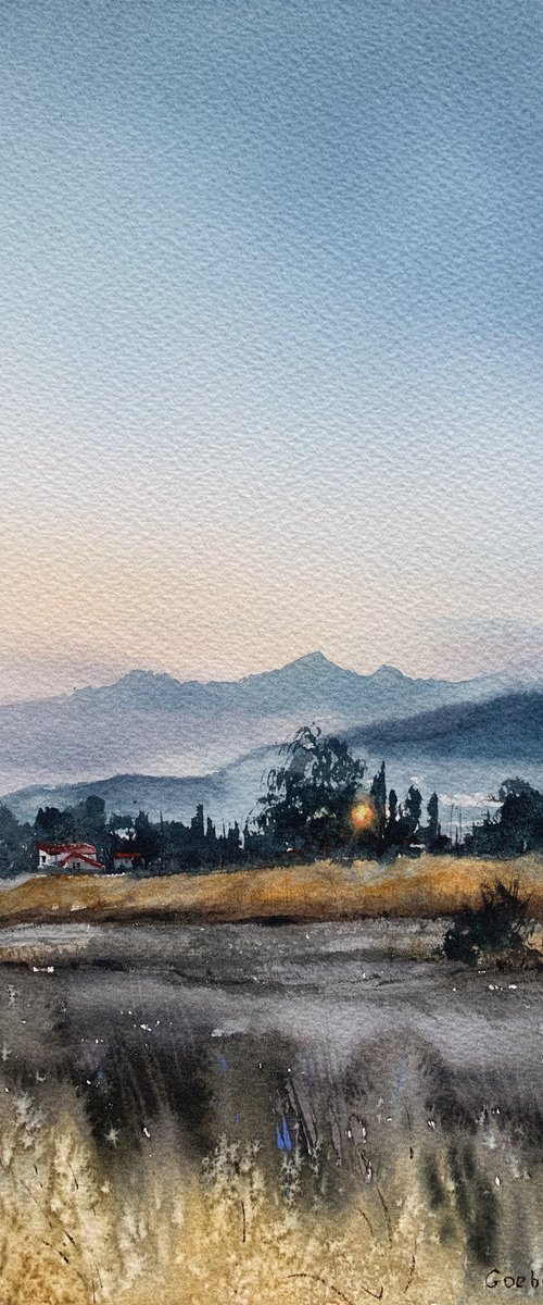 Dawn on the sea, Cyprus, #4 by Eugenia Gorbacheva