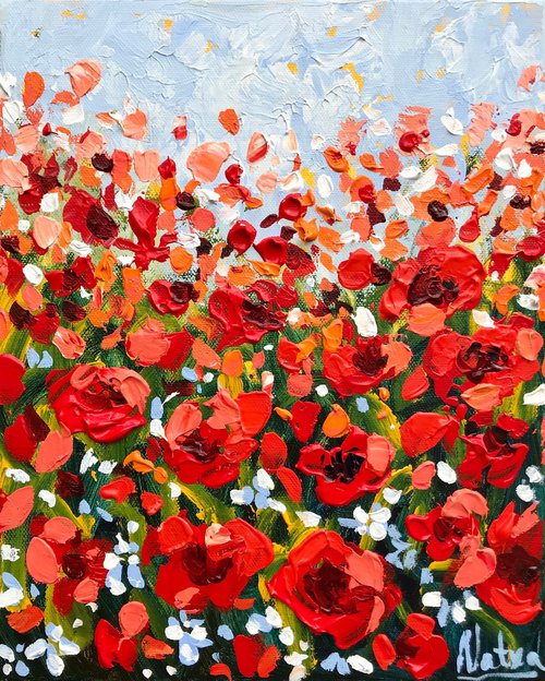 Sea of Poppies by Natalia Nosek (NATXA)