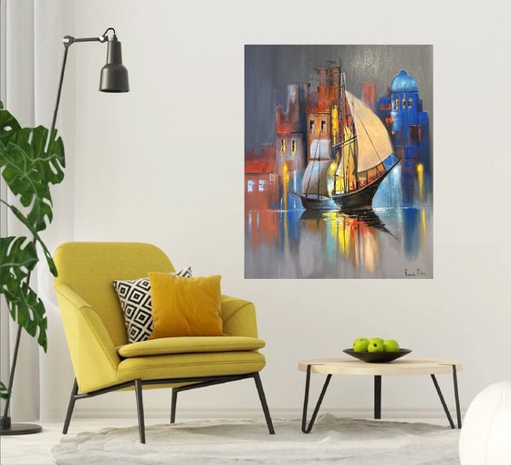 " Mooring in Italy "