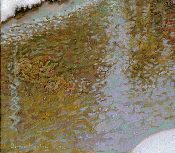 The Churilikha River flows