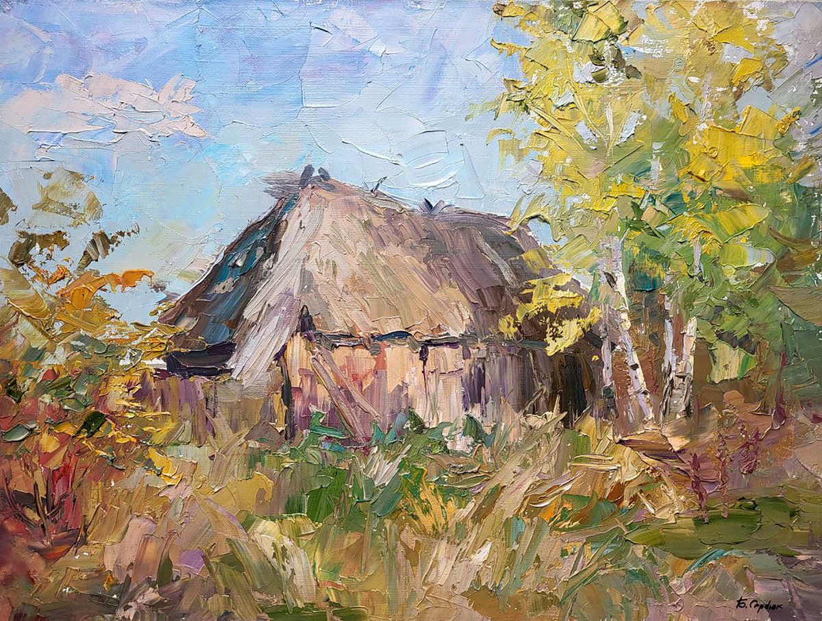 Oil painting Clunia Serdyuk Boris Petrovich nSerb889 by Boris Serdyuk