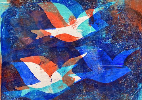 Dove of peace by Natalia Salinas Mariscal