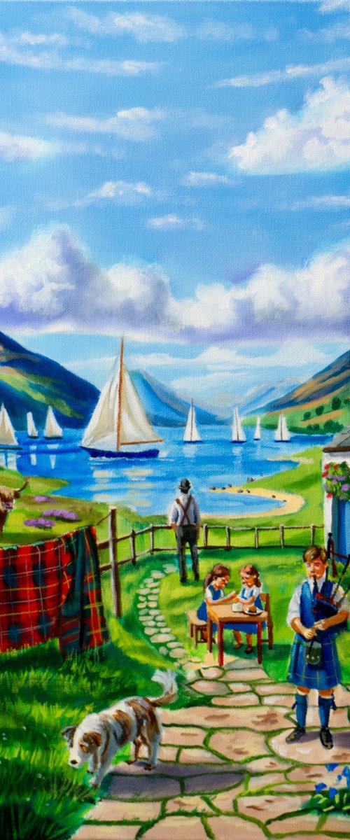 Lochside Memories by Gordon Bruce
