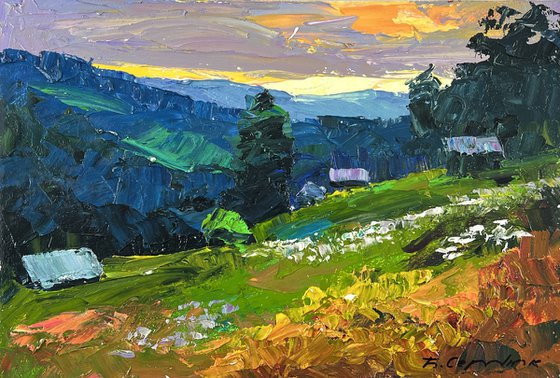 August Days in the Mountains