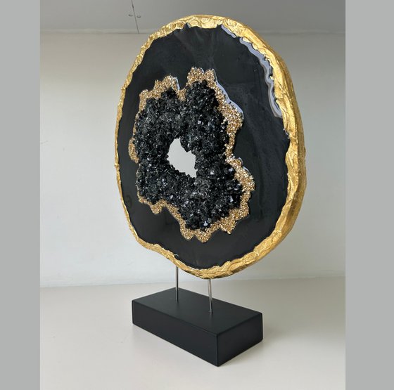 Black Gold geode.