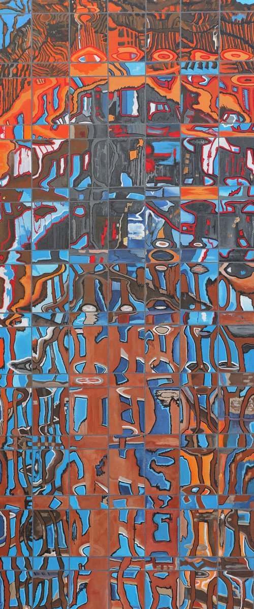 New York reflection 5 by Steven Fleit