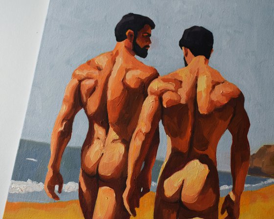 Companions by the Sea