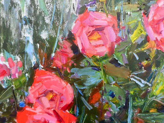 " Red roses"