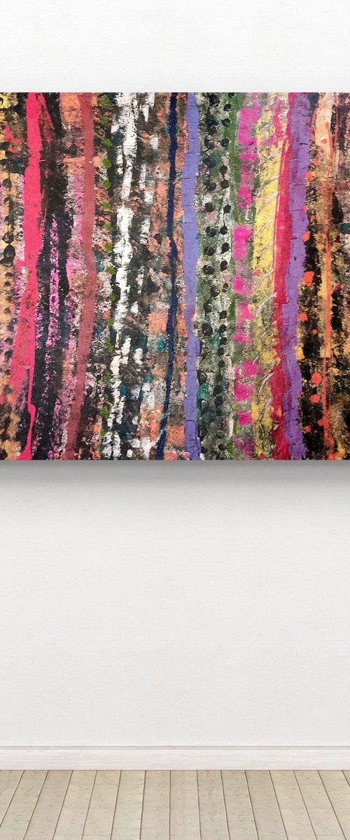 Visual Resonance of Colour Soundwaves/03 by Kristina Markauskaite
