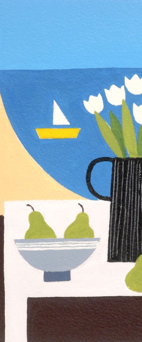 The Yellow Boat by Jan Rippingham