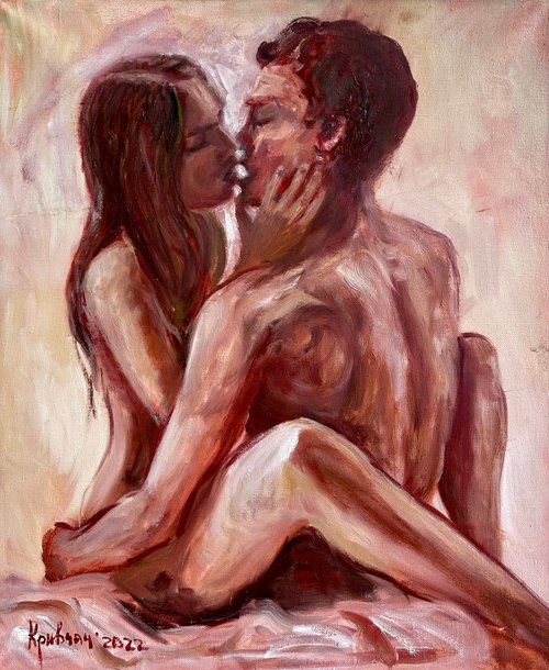 Kiss me by Kateryna Krivchach