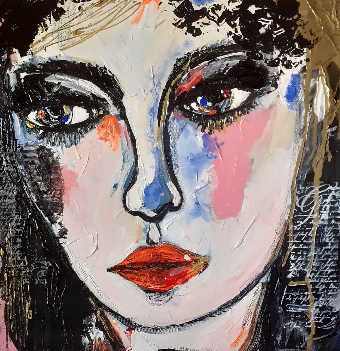 Portrait Woman by Celine Marcoz
