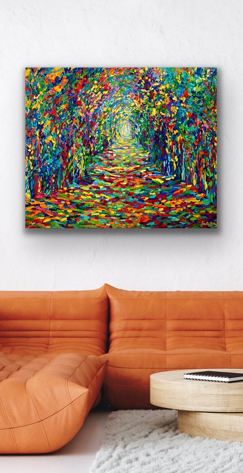 "Leaf fall" by Julia Borg
