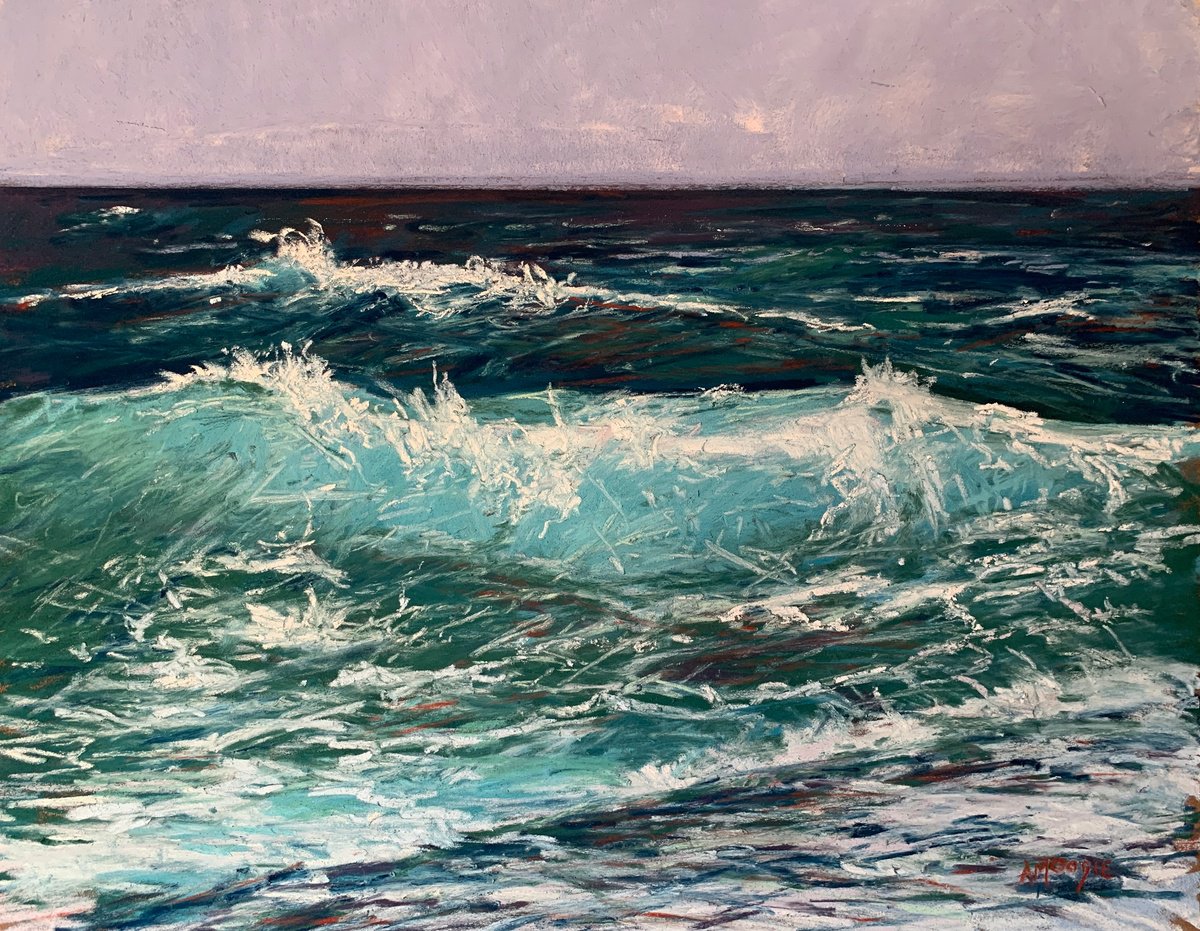 Crashing Wave by Andrew Moodie