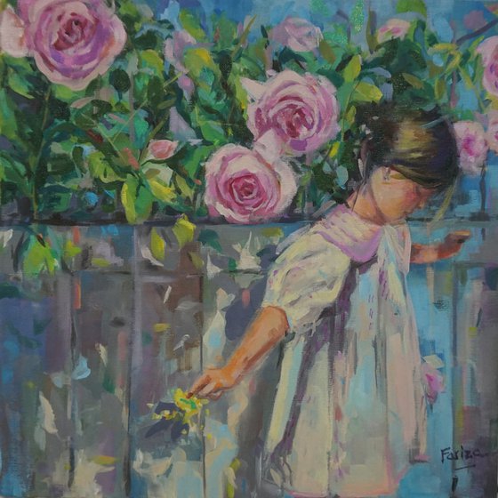 Among Roses