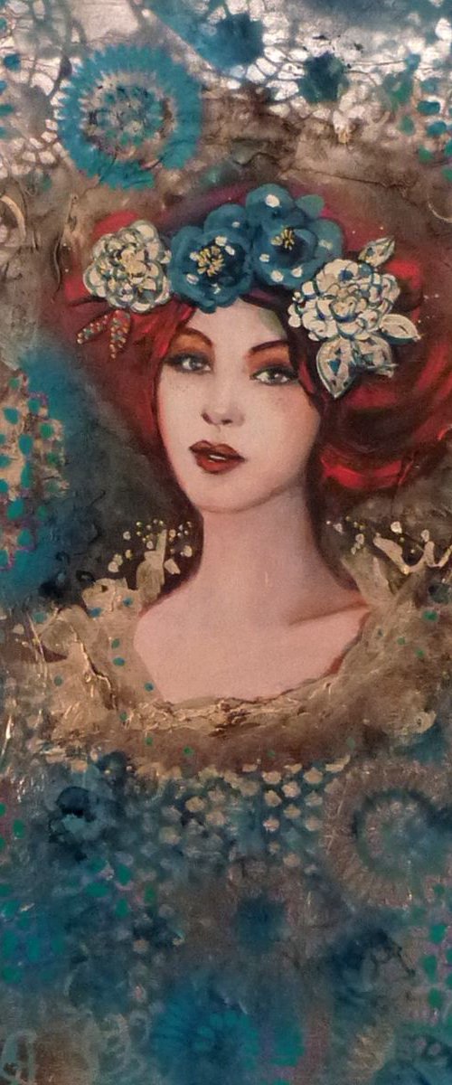 Ginger 33 x 46 cm by Loetitia Pillault