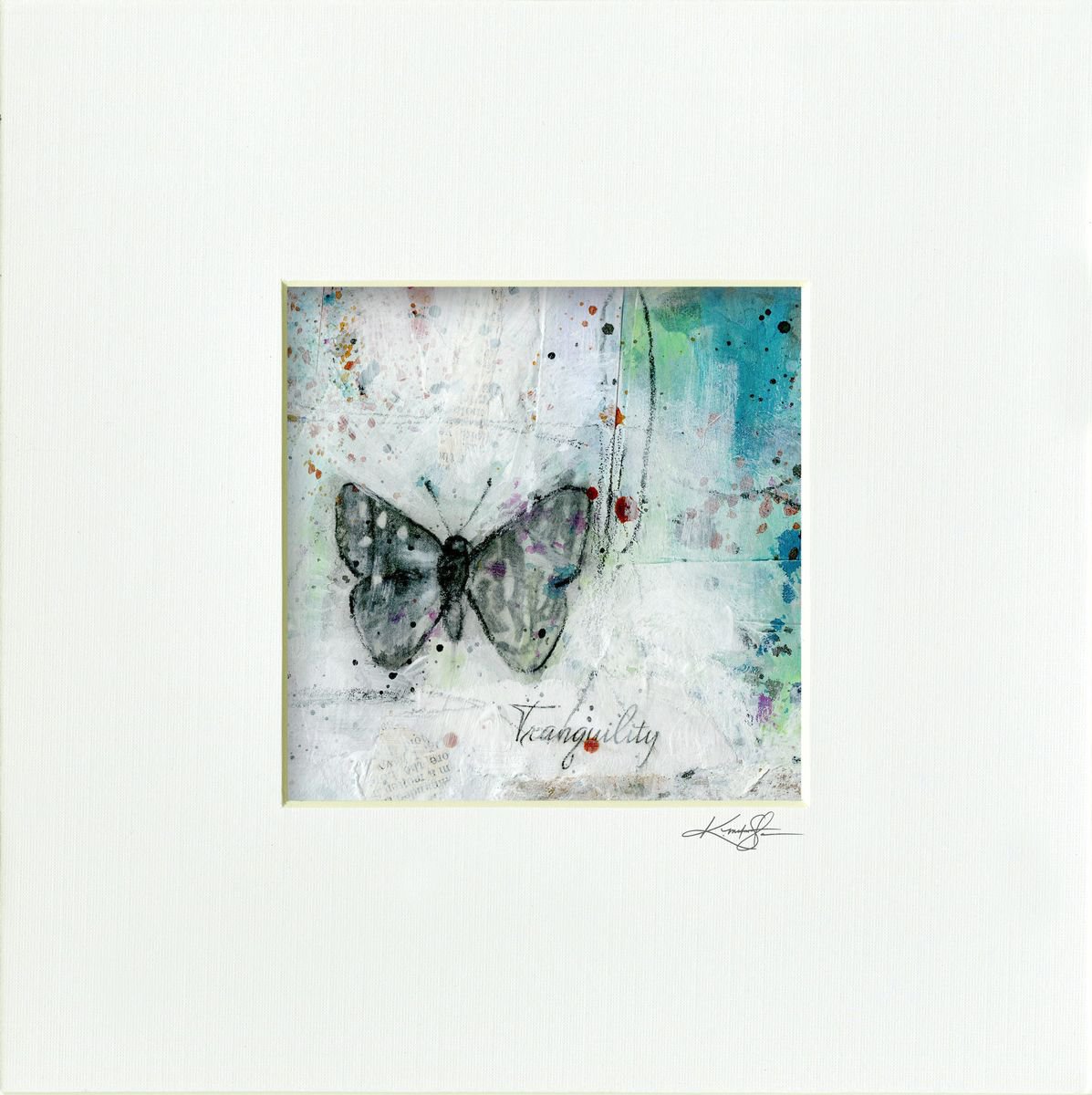 The Melody of Reflection 8  - Butterfly art  by Kathy Morton Stanion by Kathy Morton Stanion