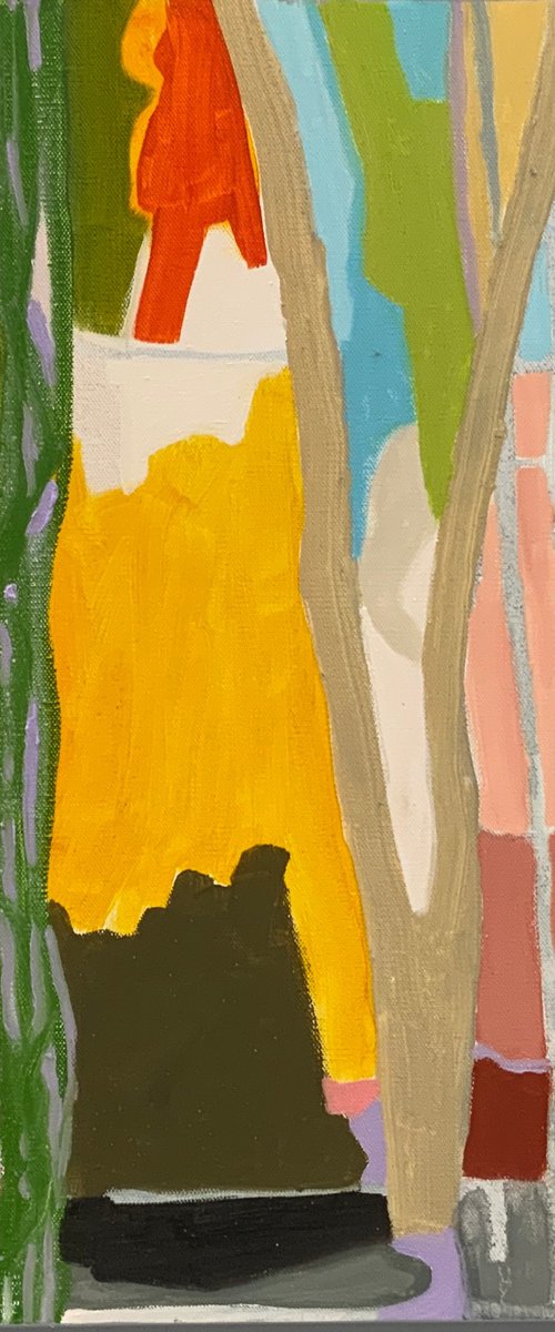 Fresh Deck Paint And Azaleas by Steven Page Prewitt
