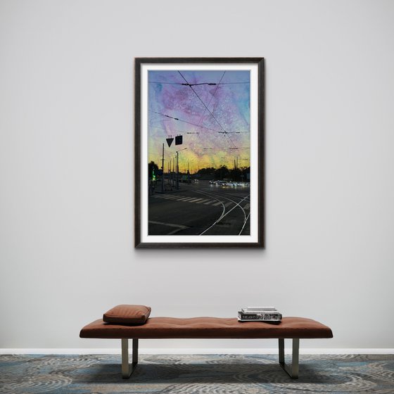 PhotoCollage Night Cityscape