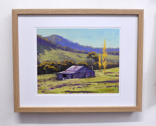 Farm shed Tarana Australia by Graham Gercken