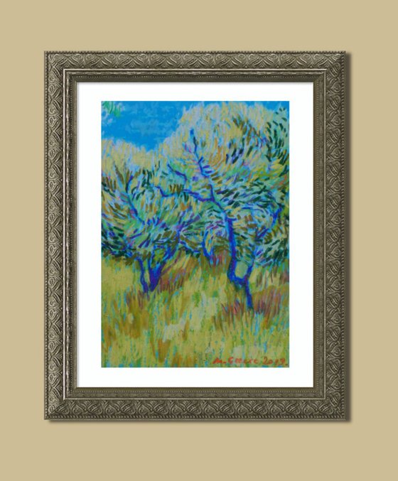 Mediterranean orchard