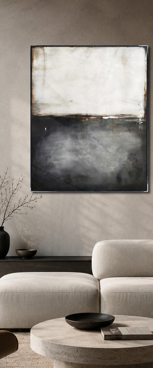 Copper and graphite X by Maja Gajewska