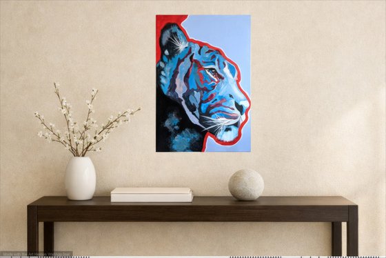 Majesty in Blue