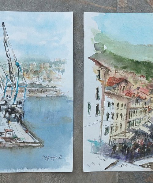 TRAVELLING BY THE ADRIATIC SEA - RIJEKA AND DUBROVNIK by Maylu García