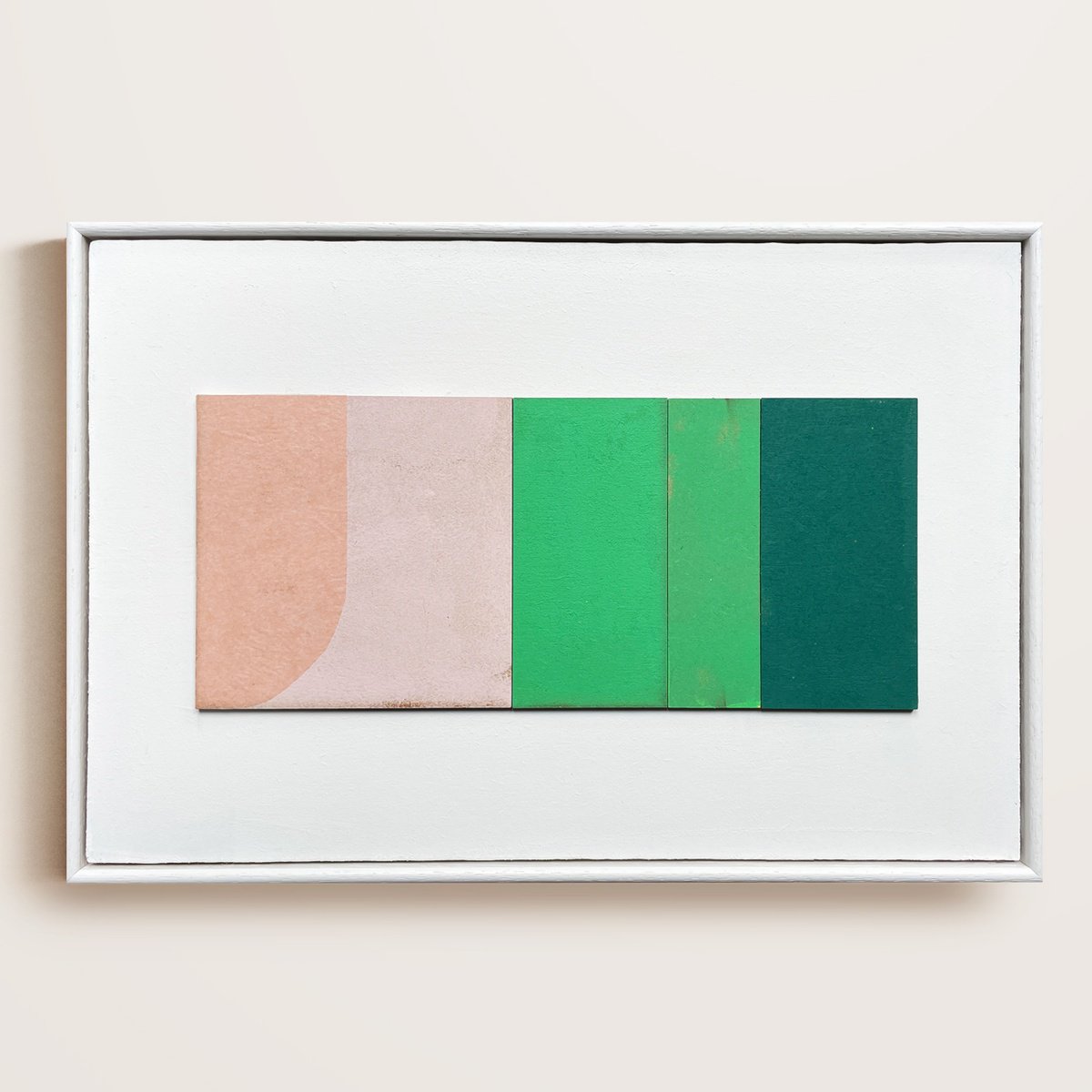 Abstract Sculpture By Francesca Iannaccone, 12 X 8, Playfield No.11, Original Artwork