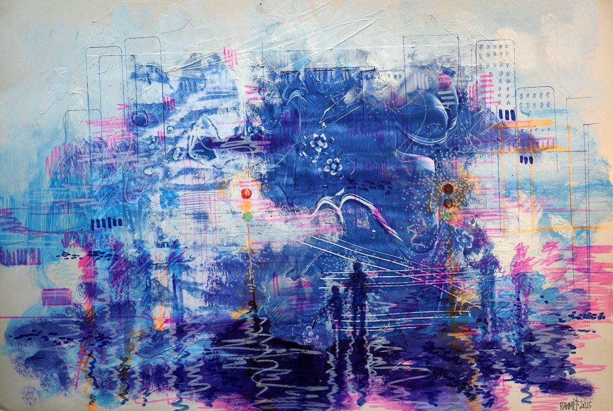  Fantasy With Flowers 303 By Rakhmet Redzhepov, 23 X 17, Artwork For Sale On Artfinder