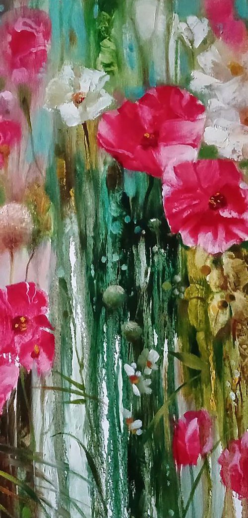 Spring Flowers by Anatolii Tarabаnov