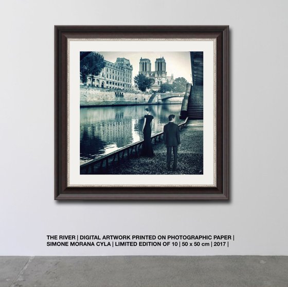 THE RIVER | 2017 | DIGITAL ARTWORK PRINTED ON PHOTOGRAPHIC PAPER | HIGH QUALITY | LIMITED EDITION OF 10 | SIMONE MORANA CYLA | 50 X 50 CM