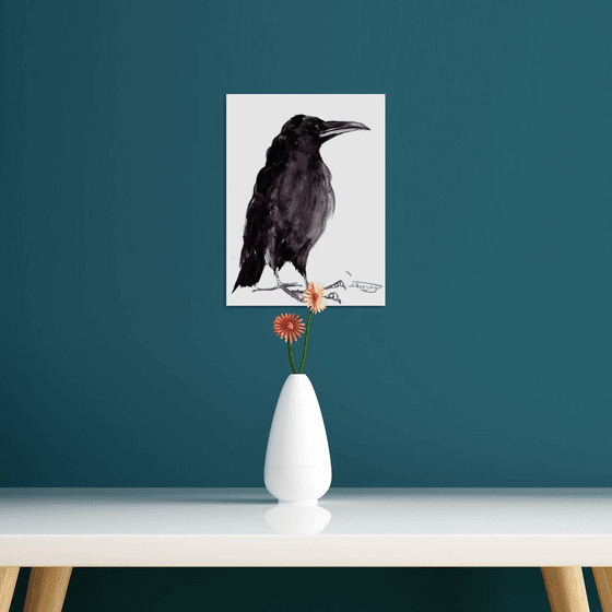 Crow Painting