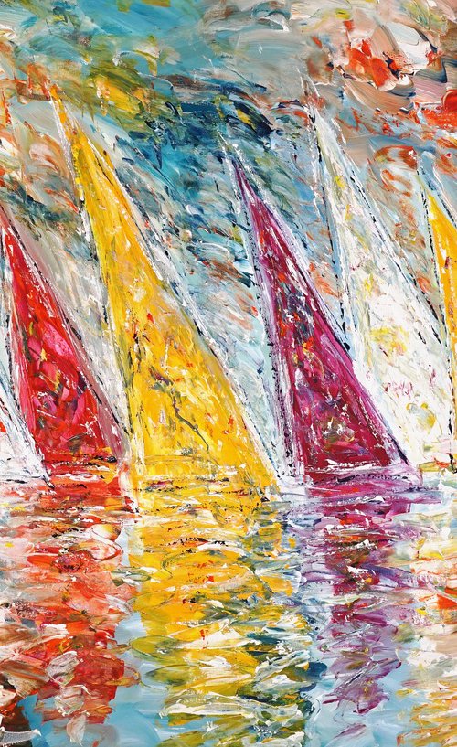 Summer Sailing Impressions XL 3 by Peter Nottrott