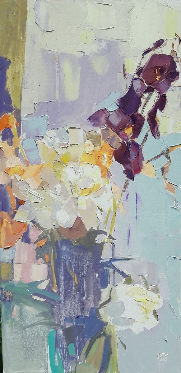 Summerly By Lesya Ros, 20 X 39, Artwork For Sale On Artfinder