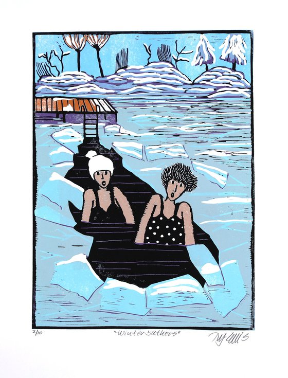 Winter bathers