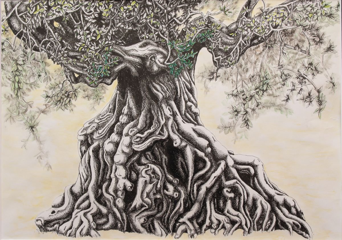 Alien Olive Tree by Jadu Sheridan