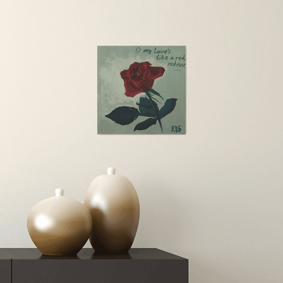 O My Love Is Like a Red, Red Rose