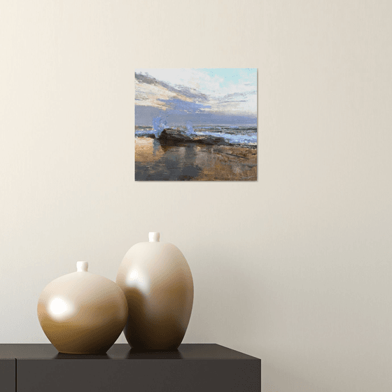 The sound of the waves