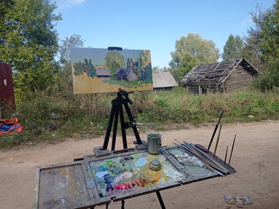Baths in the Orlovo village