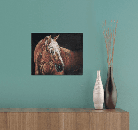 Horse... Portrait II /  ORIGINAL PAINTING