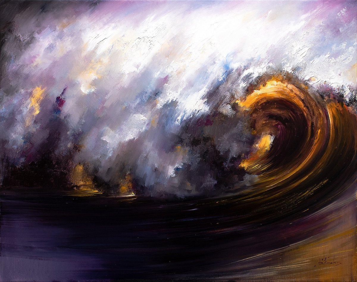The Gold Wave by Bozhena Fuchs