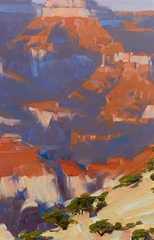 Grand Canyon, Original oil painting, Handmade artwork, One of a kind by Vahe Yeremyan