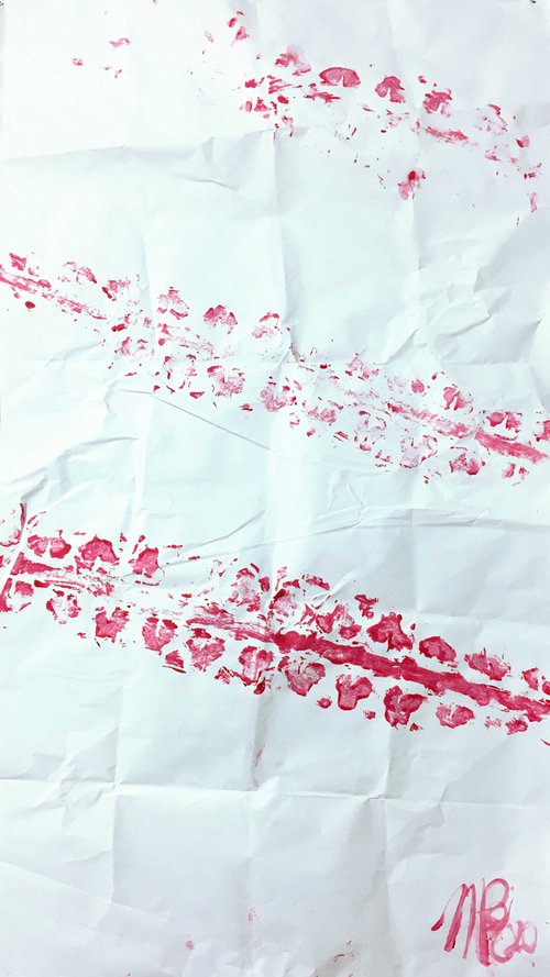 Red Lines I by Mattia Paoli