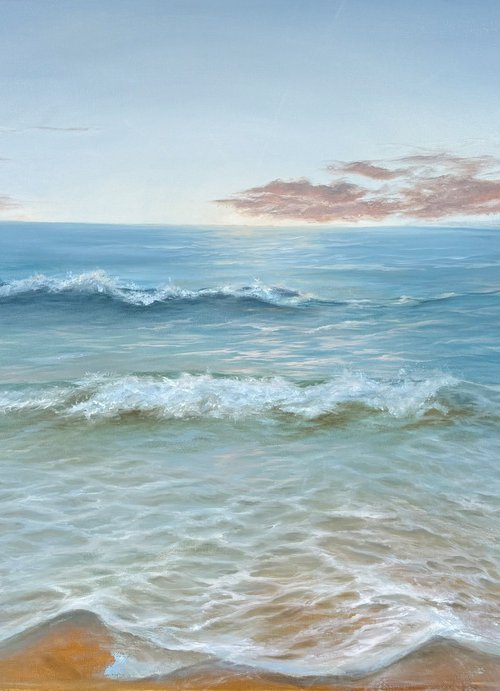 Sea sunset by Nataliia Kozlova
