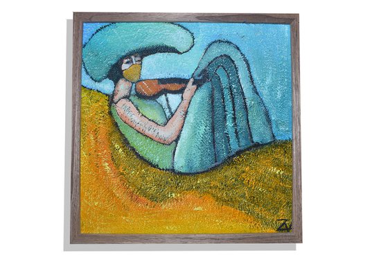 Violin Player (Framed)