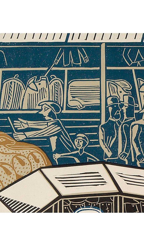 Cattle Market Braintree by Edward Bawden