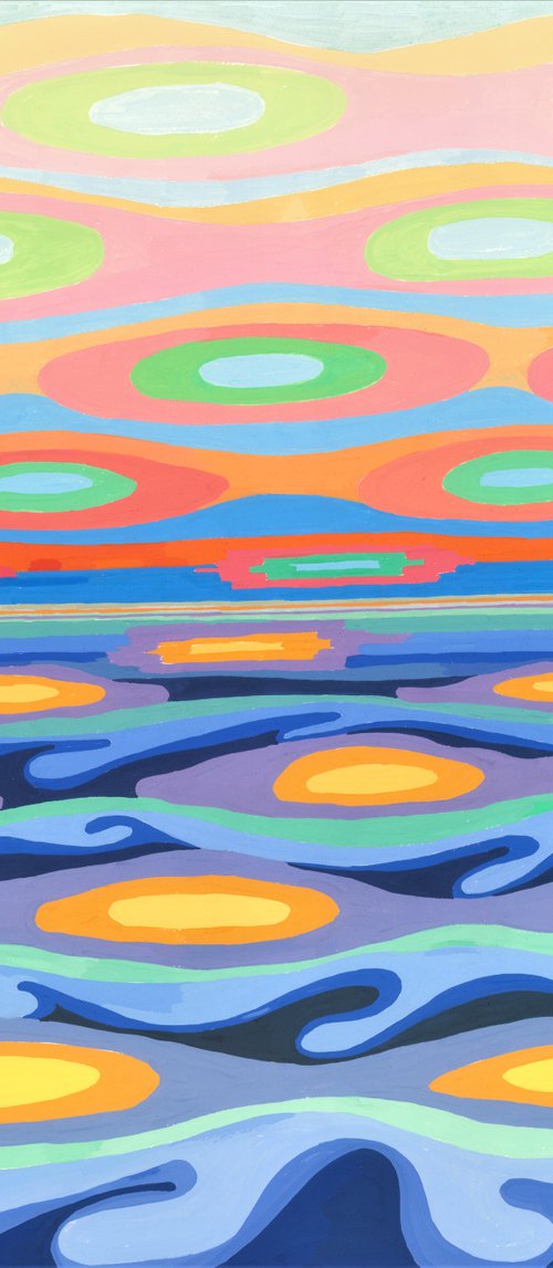 SEA AND SKY I by Nives Palmić