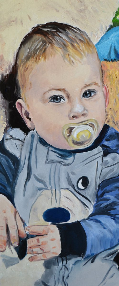 Little Nephew by Valeriia Radziievska
